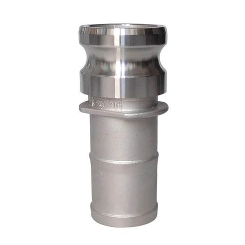 Stainless steel camlock coupling part E